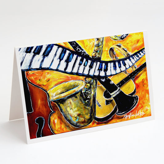 Buy this All That Jazz Greeting Cards Pack of 8