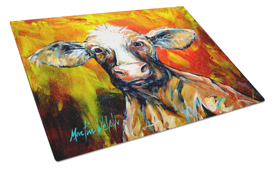 Buy this Another Happy Cow Glass Cutting Board Large