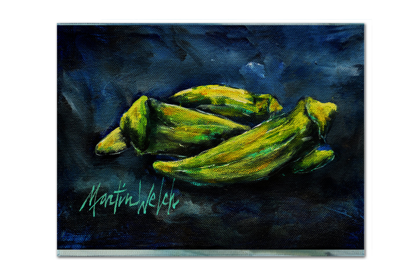 Buy this Okra Bleu Fabric Placemat