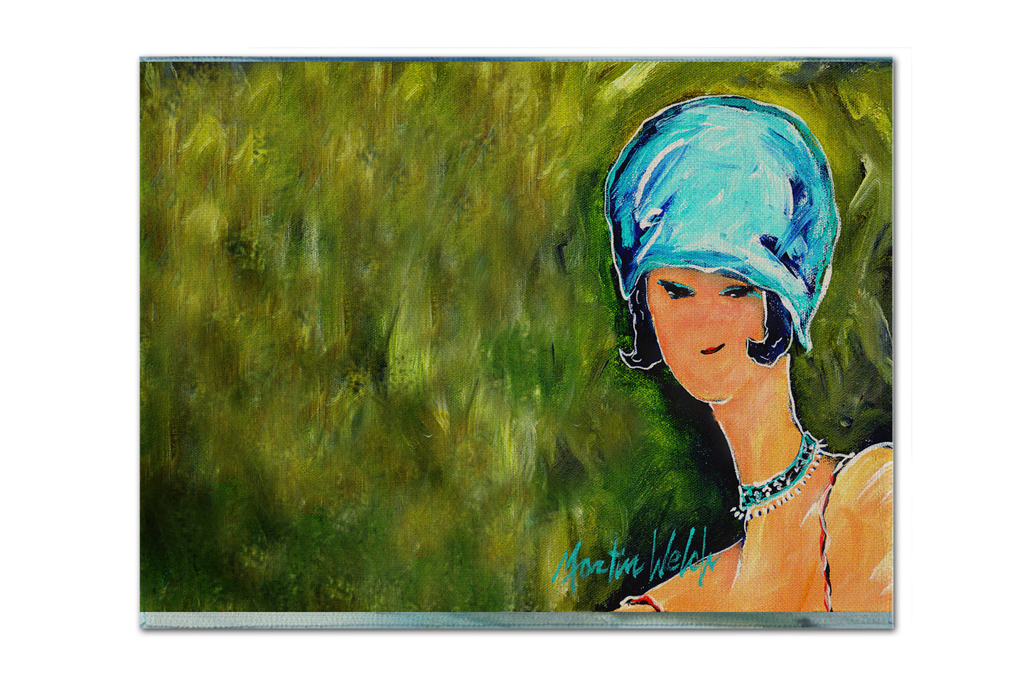 Buy this Young Voncile Still in High School Fabric Placemat