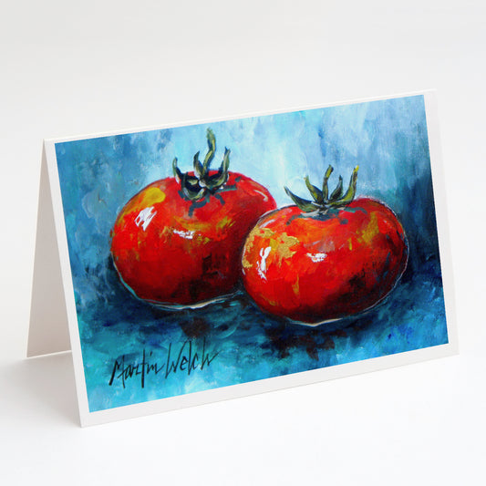 Buy this Vegetables - Tomatoes Red Toes Greeting Cards Pack of 8