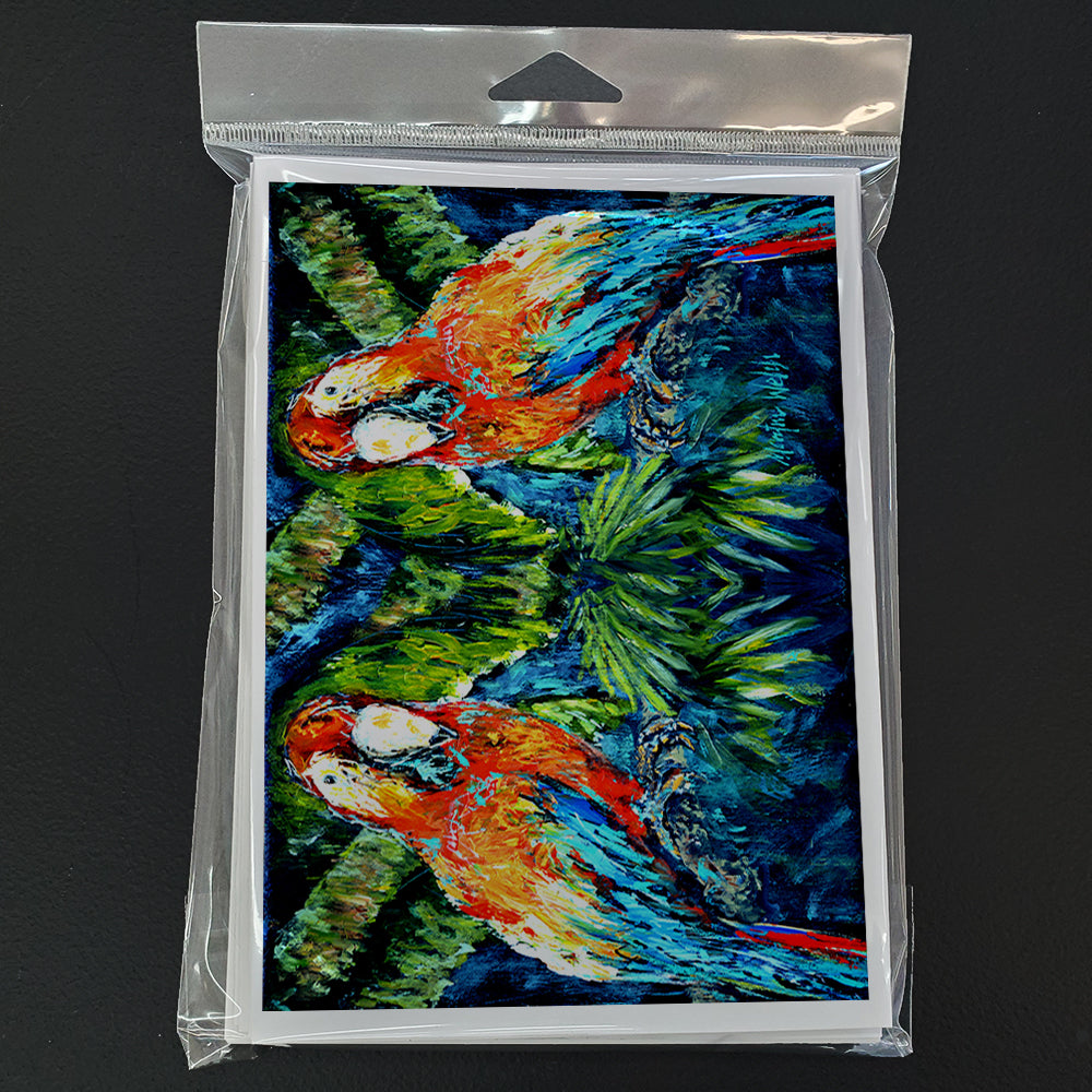 Parrots Yo Yo Mama Greeting Cards Pack of 8