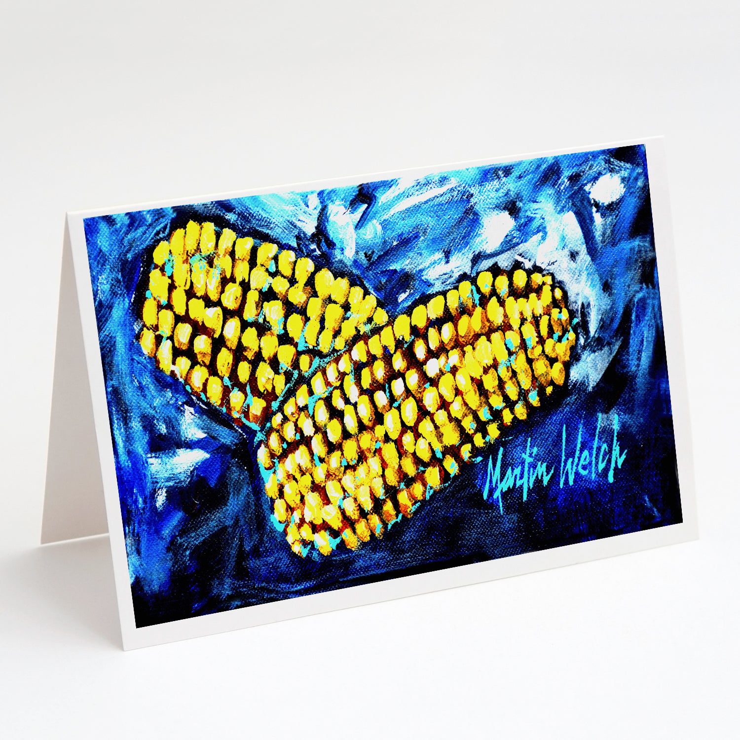 Buy this Two Corn Please Greeting Cards Pack of 8