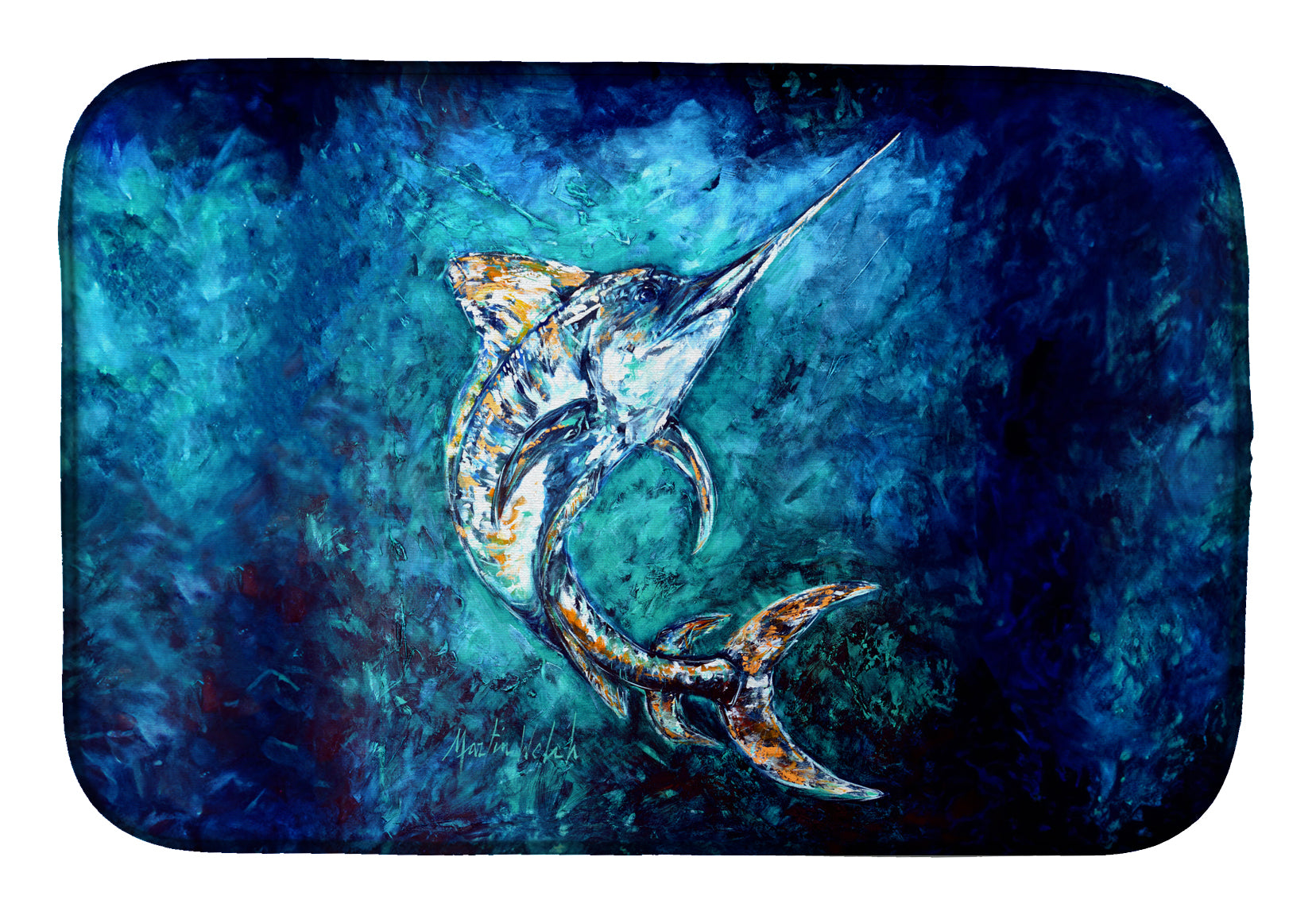 Buy this American Marlin Dish Drying Mat