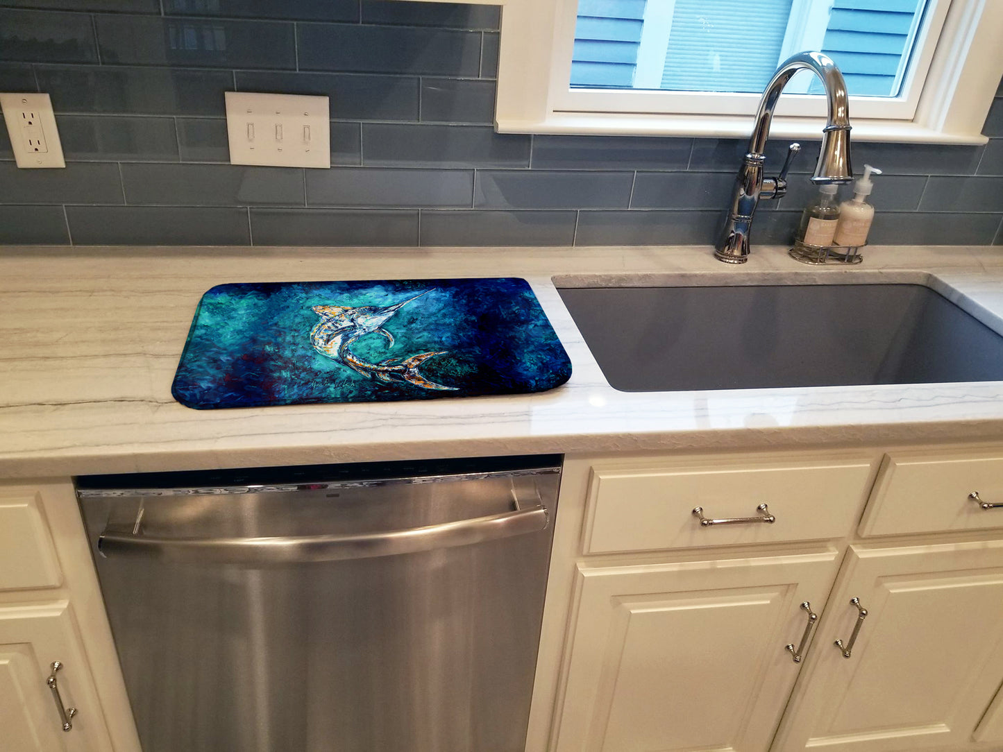 American Marlin Dish Drying Mat