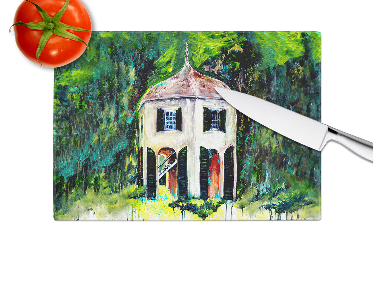 Batchelors Pad Garsoniere Glass Cutting Board