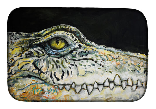 Buy this Bite Me Alligator Dish Drying Mat