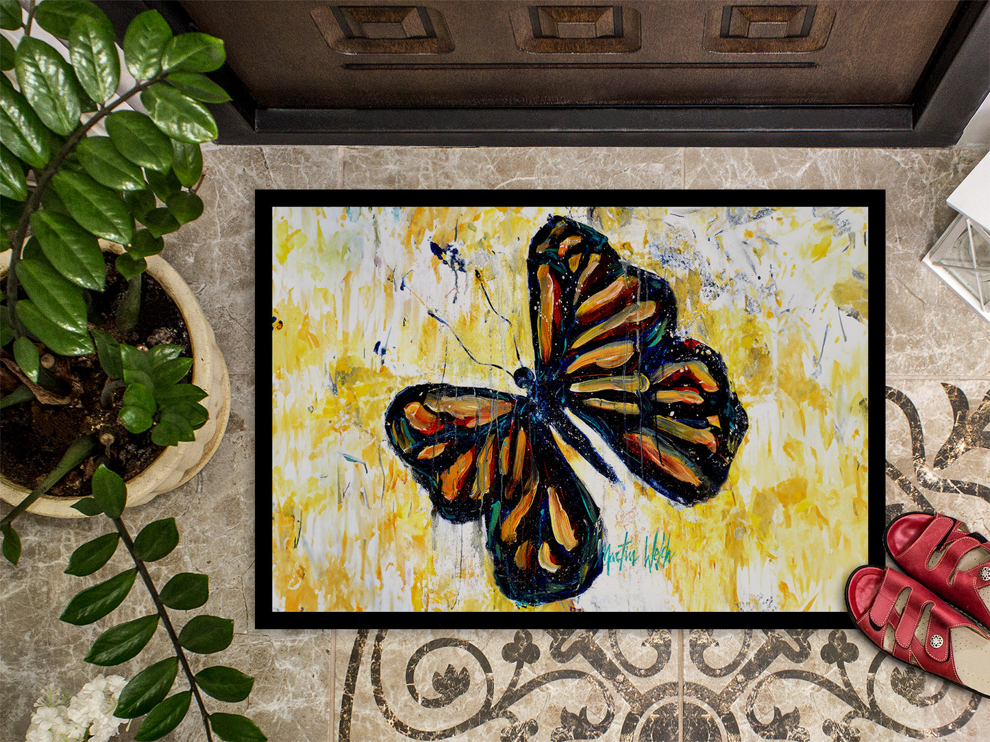 Butterfly Breeze Doormat