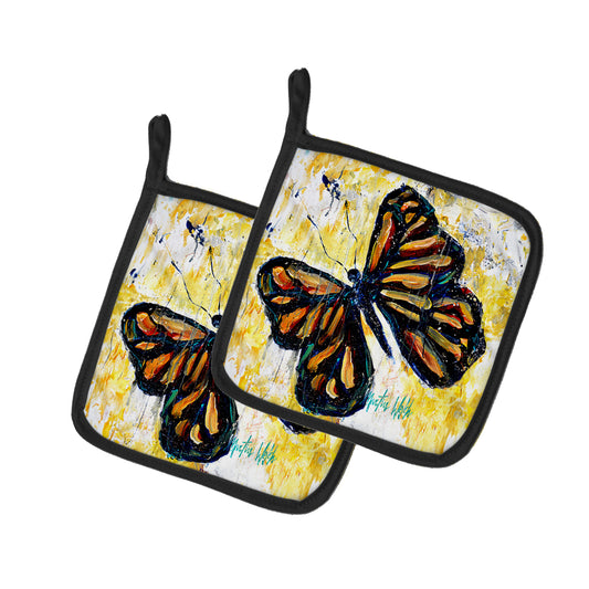 Buy this Butterfly Breeze Pair of Pot Holders