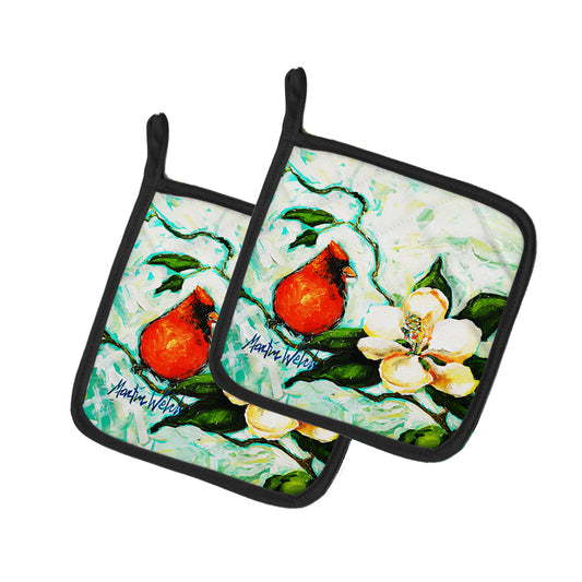 Buy this Cardinal Aqua Pair of Pot Holders