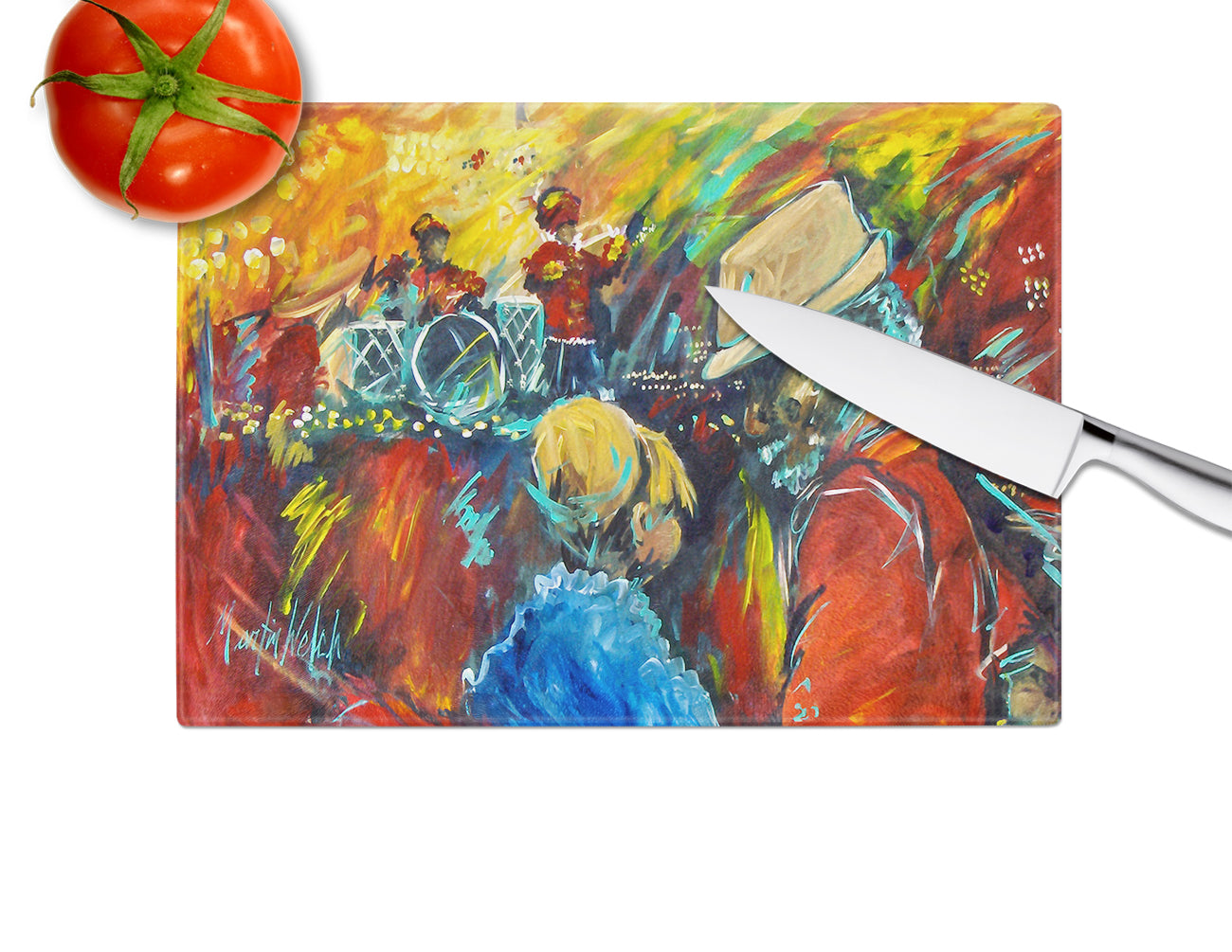 Dance Glass Cutting Board