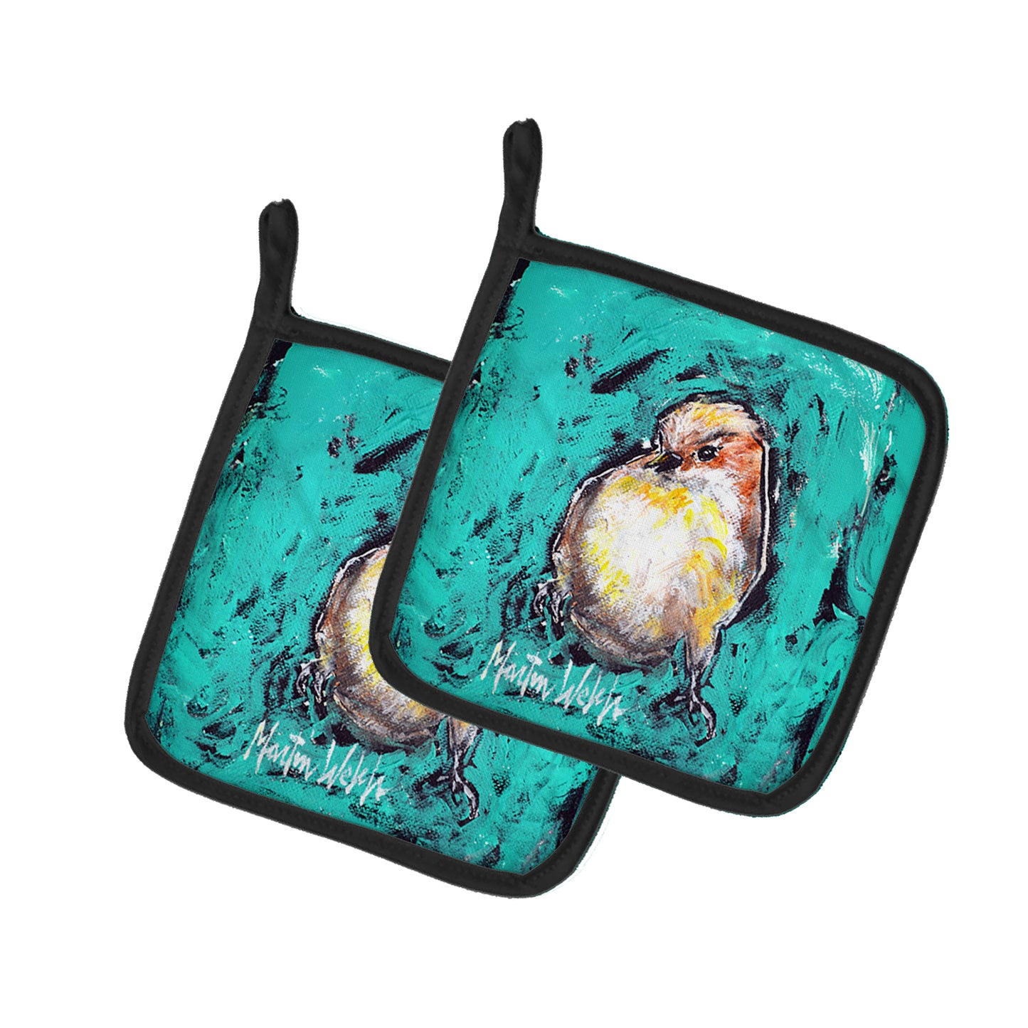 Buy this EeewH Bird Pair of Pot Holders