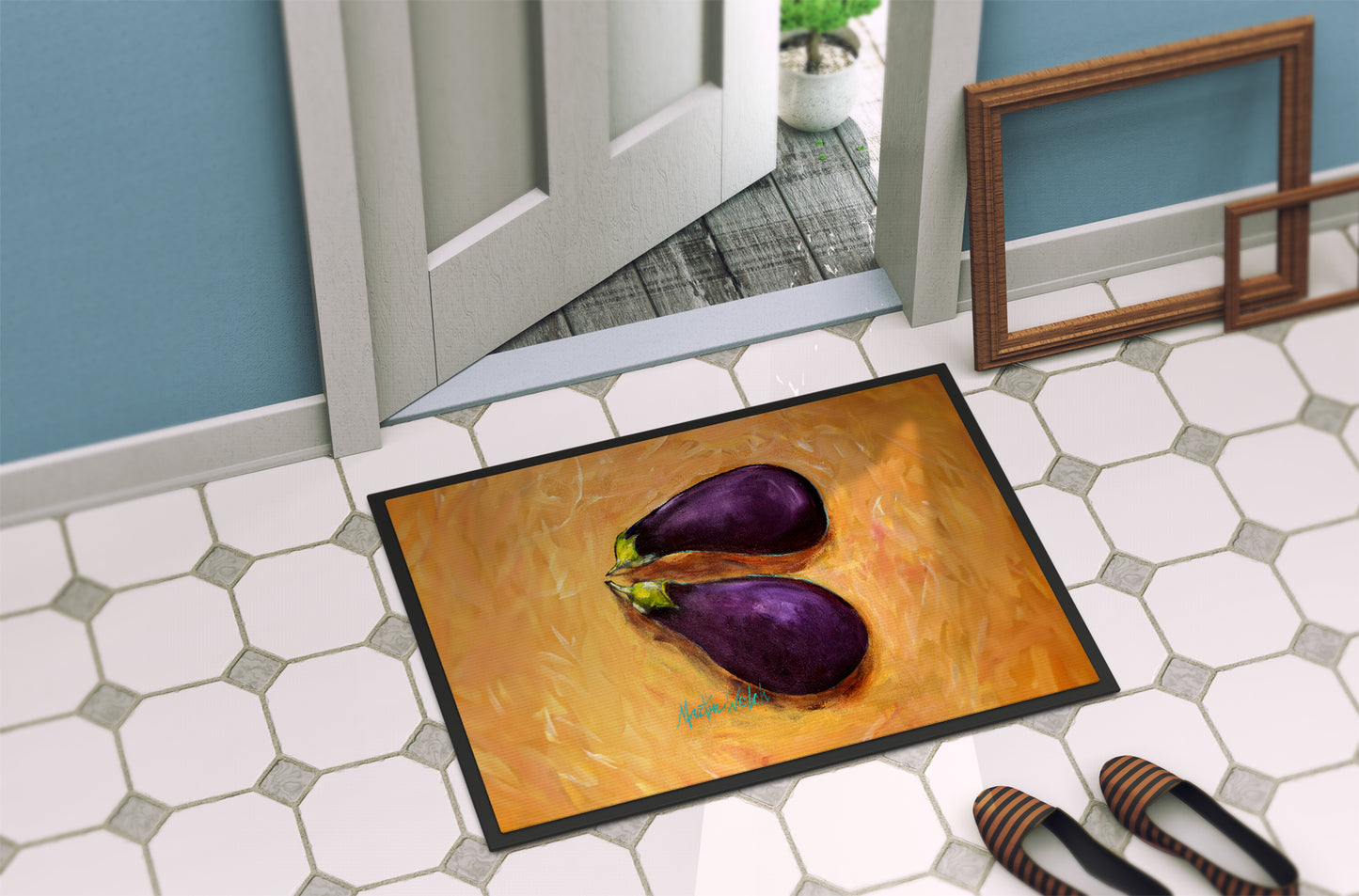 EP II Eggplant Doormat