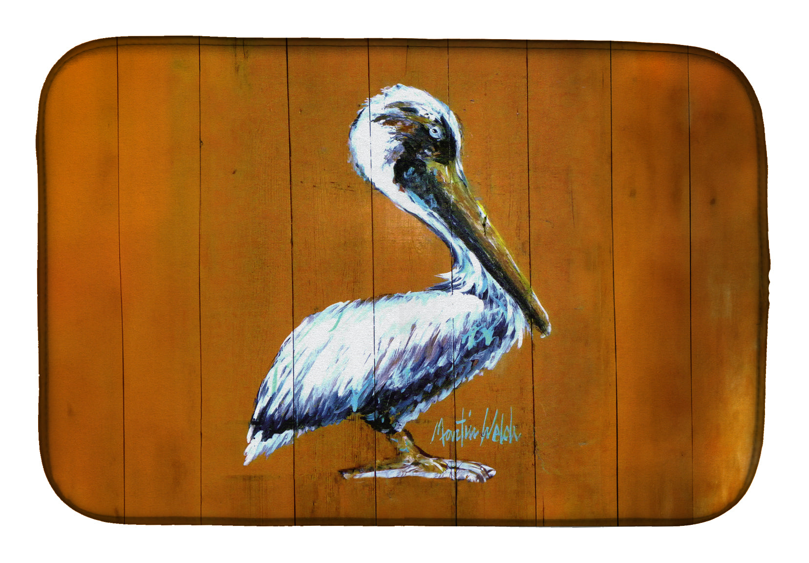 Buy this Hangin In Pelican Dish Drying Mat