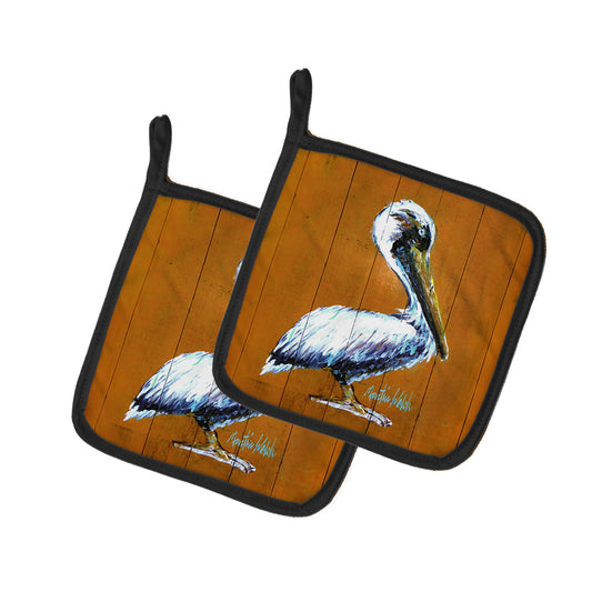 Buy this Hangin In Pelican Pair of Pot Holders