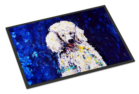 Buy this Louie White Poodle Doormat