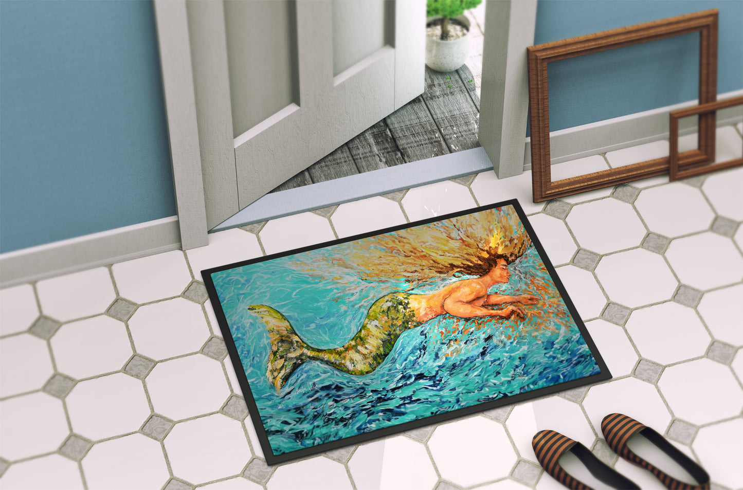 Mermaid After Your Heart Doormat