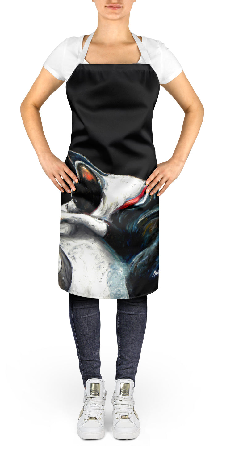 Boston Terrier Spot In The Sun Apron