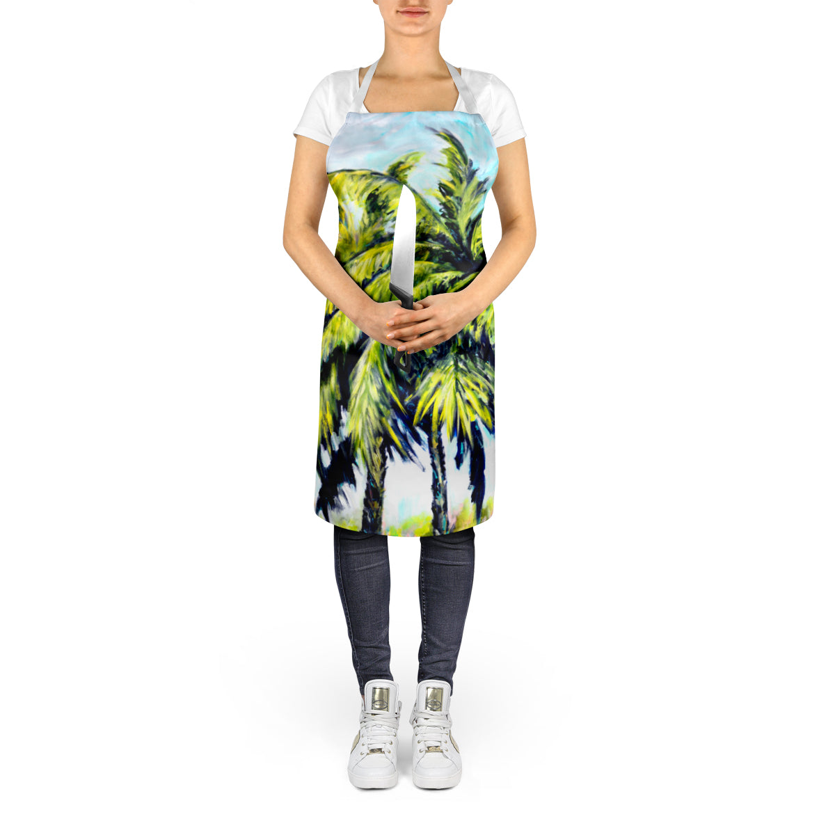 Tropical Breeze Palm Trees Apron