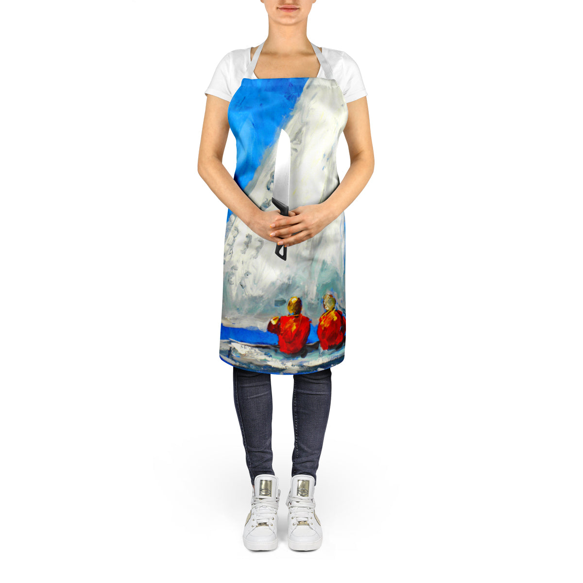 Twos Company Sailboat Apron