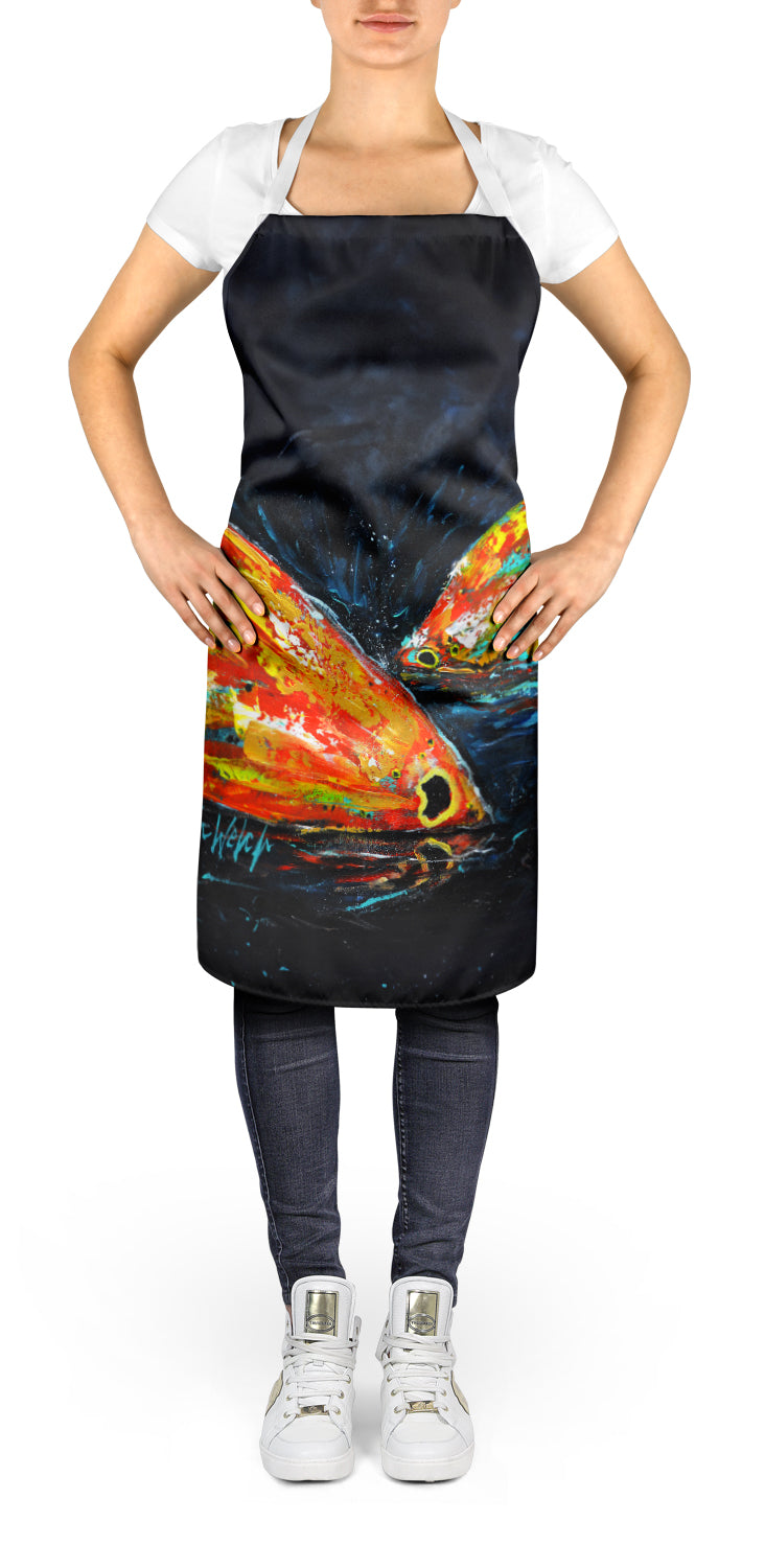 Red Fish Two Tales Apron