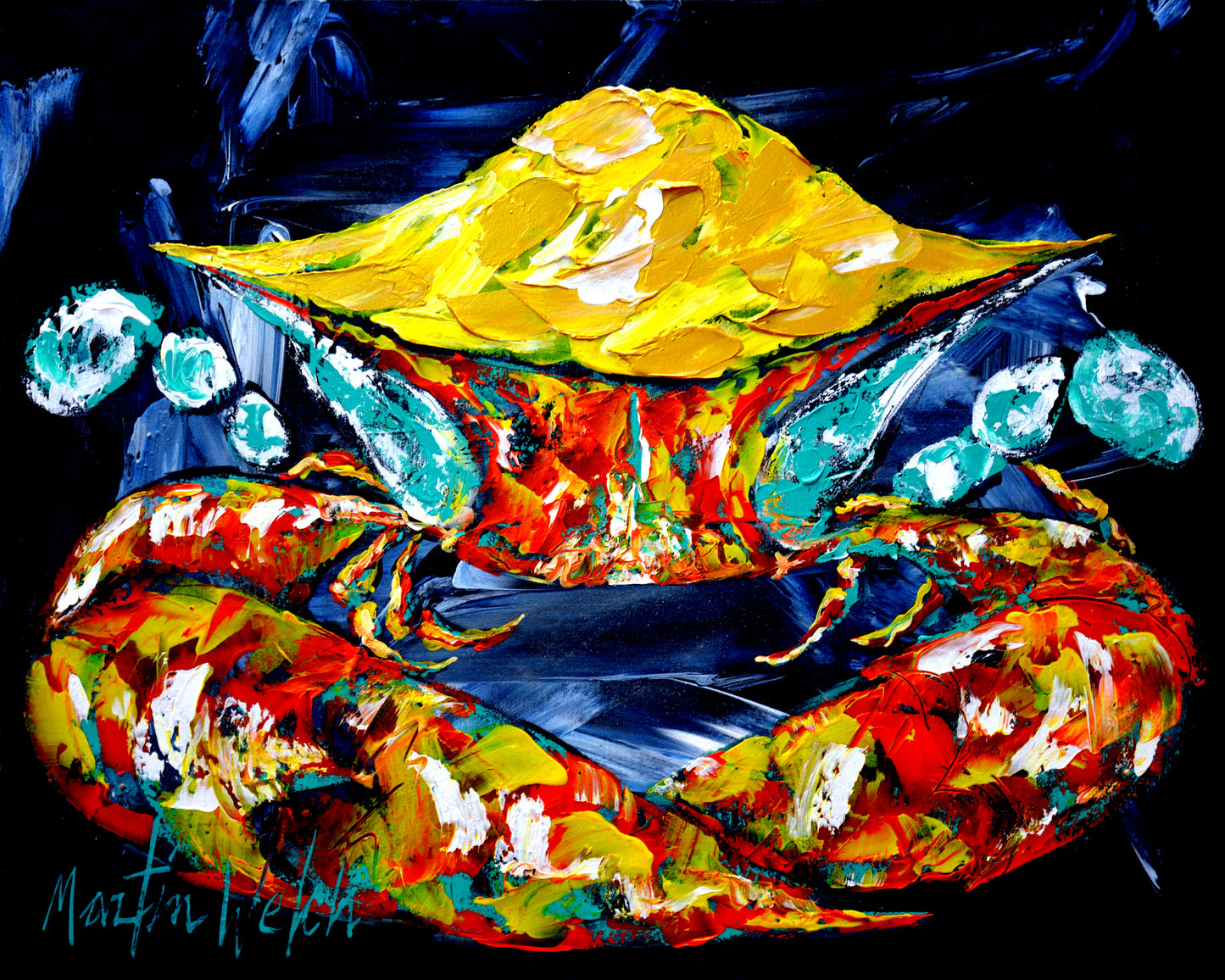 Broken Bow Crab - Fiddler Crab - 11"x14" Print