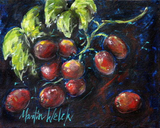 Cool Grapes - Grapes - 11"x14" Print