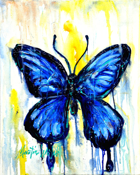 Flutter - Butterfly - 11"x14" Print