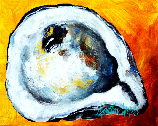 Gone - Oyster Shell - 11"x14" Print