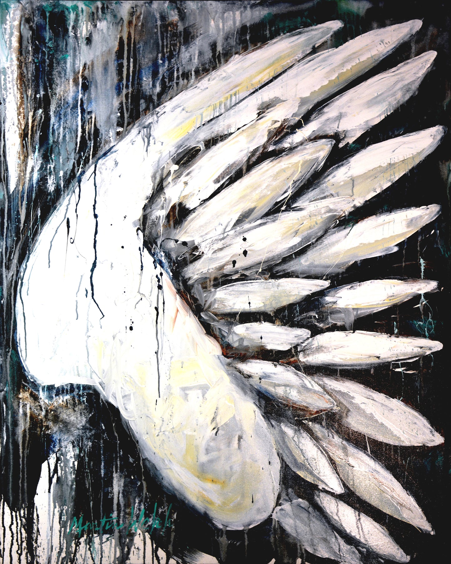 Guardian - Angel Wings - 11"x14" Print