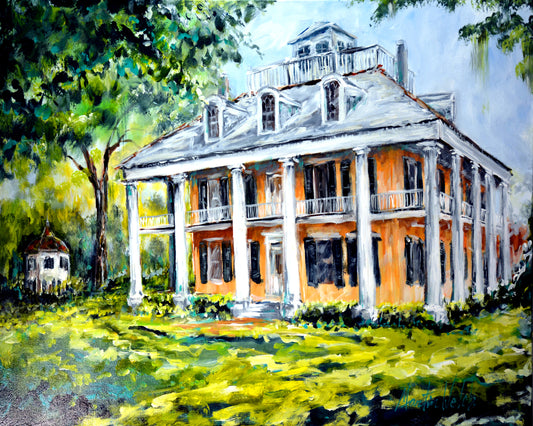 Houmas House - LA Plantation - 11"x14" Print