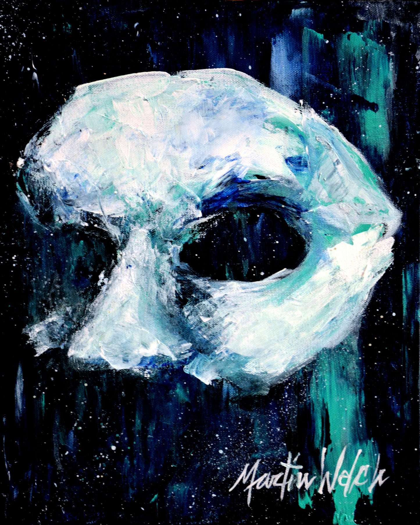 Kelly's Mask - Mask - 11"x14" Print