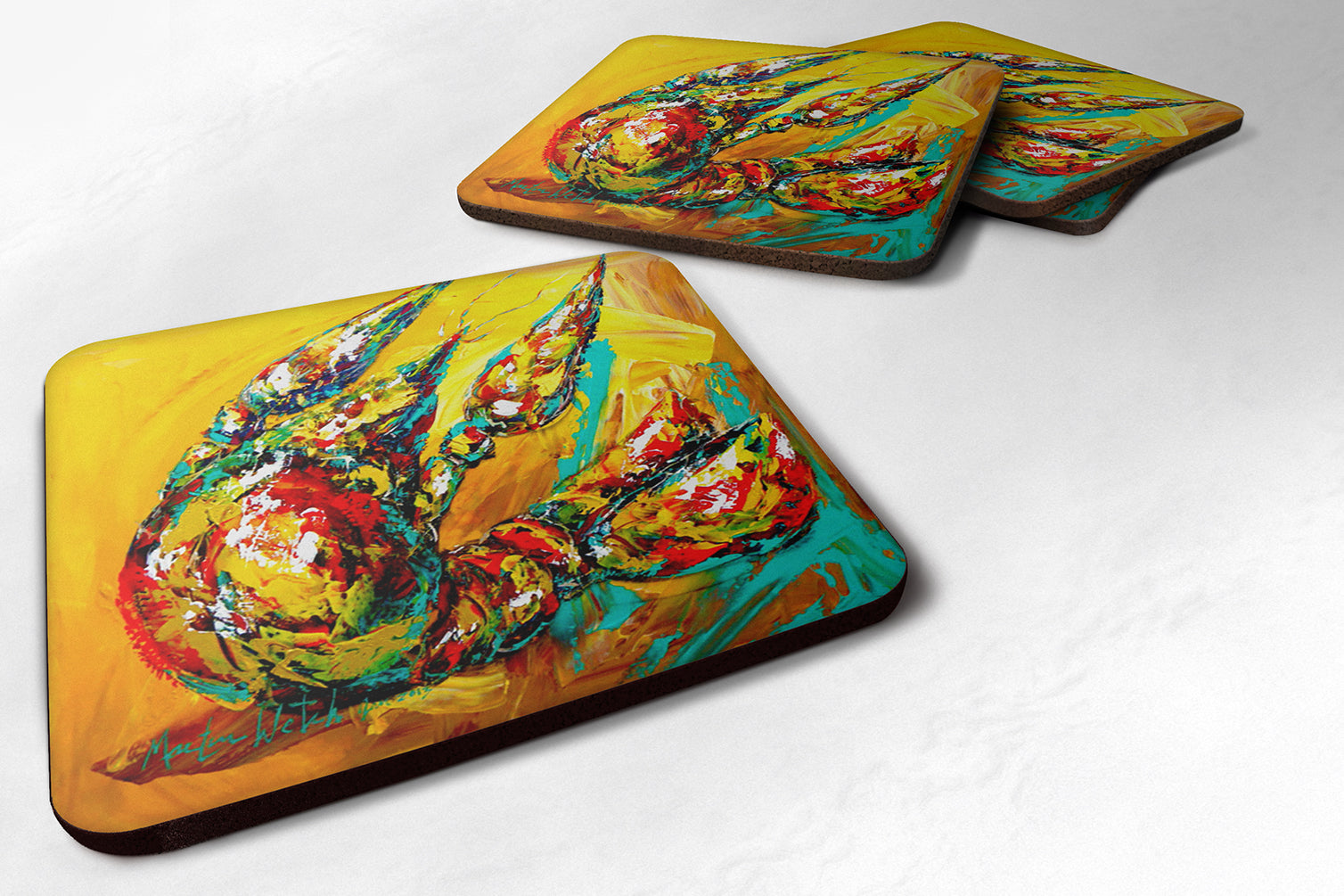 Buy this Crawfish Anyway You Like It Foam Coaster Set of 4