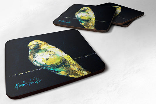 Buy this Bird Birdie Foam Coaster Set of 4