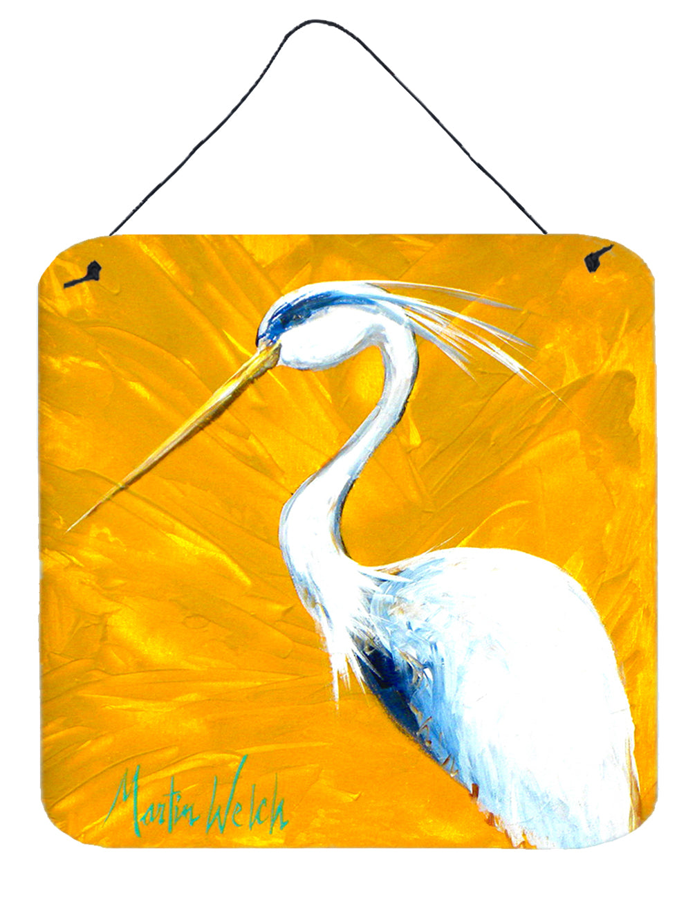 Buy this Bird - Blue Heron Col Mustard Wall or Door Hanging Prints