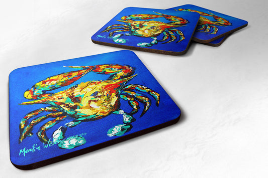 Buy this Crab Criss Crow Foam Coaster Set of 4