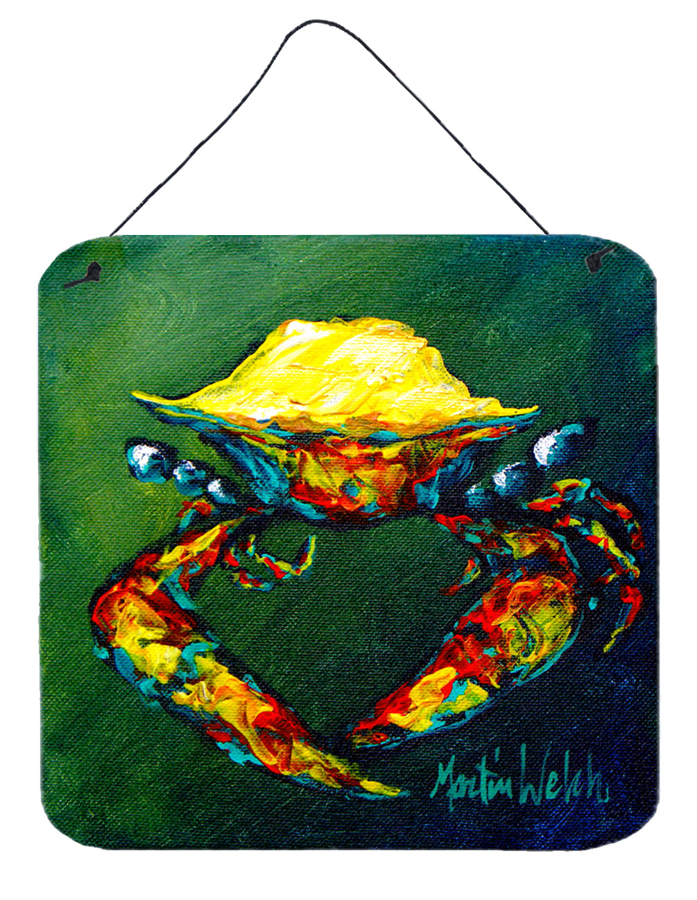 Buy this Crab Little Green Wall or Door Hanging Prints