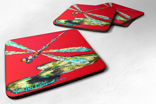 Buy this Insect - Dragonfly Shoo-Fly Foam Coaster Set of 4