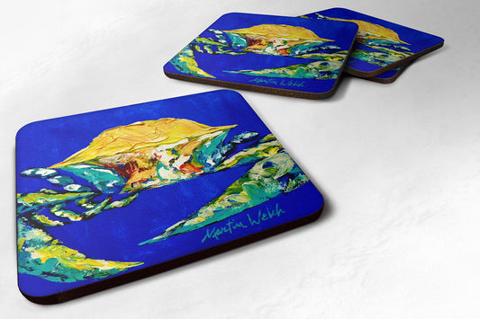 Buy this Crab Tight Quarters Foam Coaster Set of 4