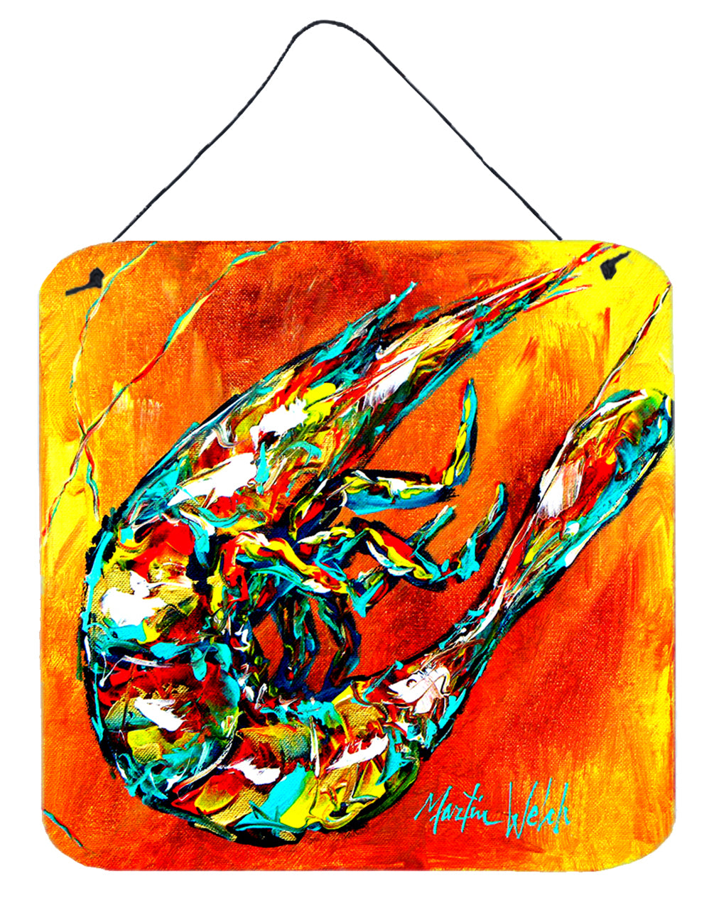 Buy this Shrimp Warming Up Wall or Door Hanging Prints