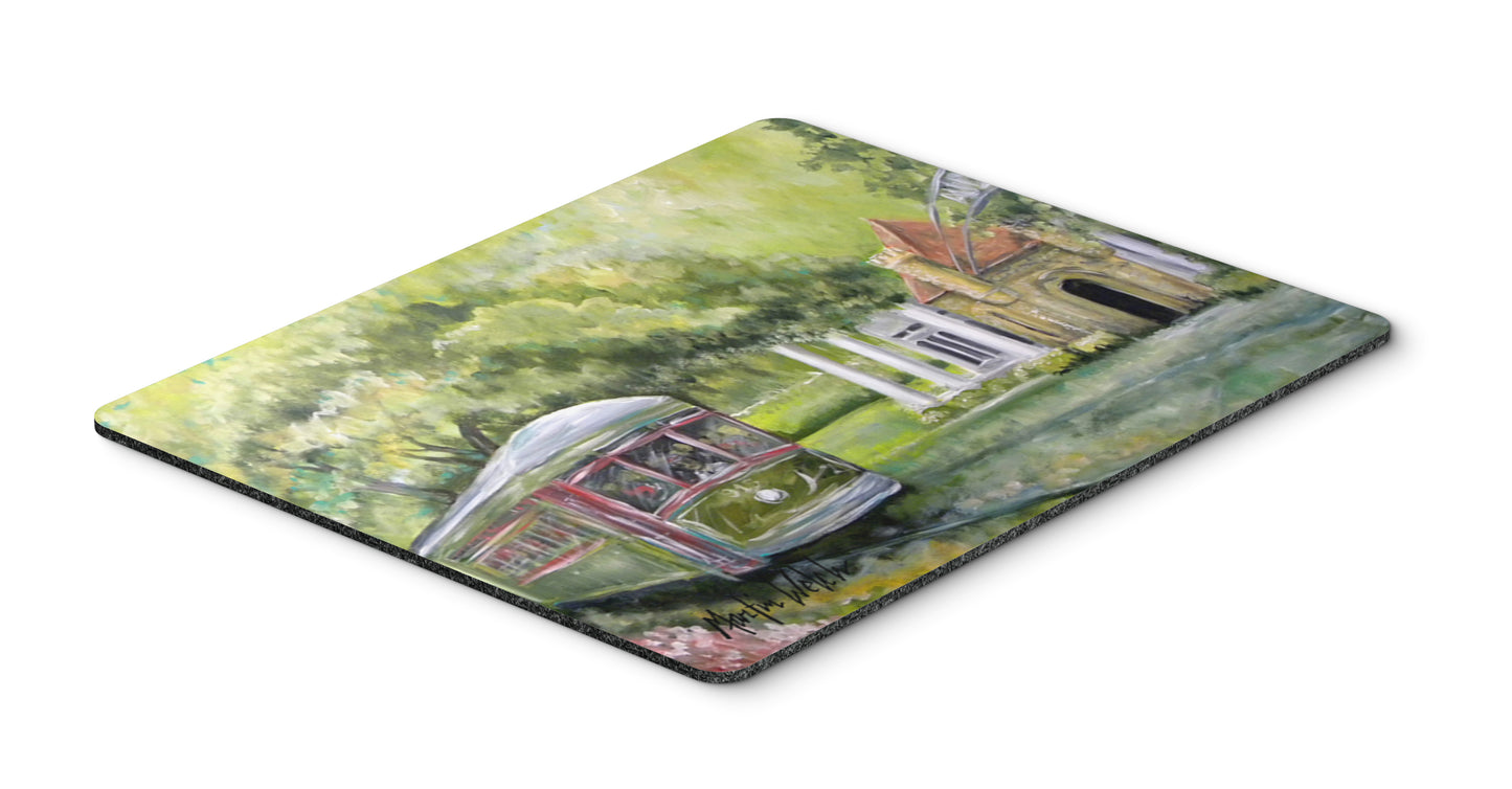 Buy this Next Stop Audobon Park Streetcar Mouse Pad, Hot Pad or Trivet
