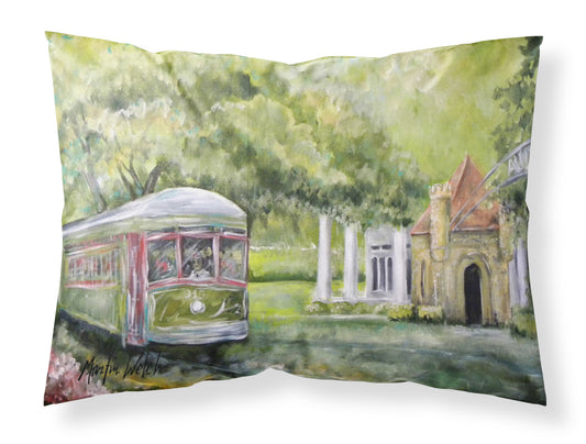 Buy this Next Stop Audobon Park Streetcar Fabric Standard Pillowcase