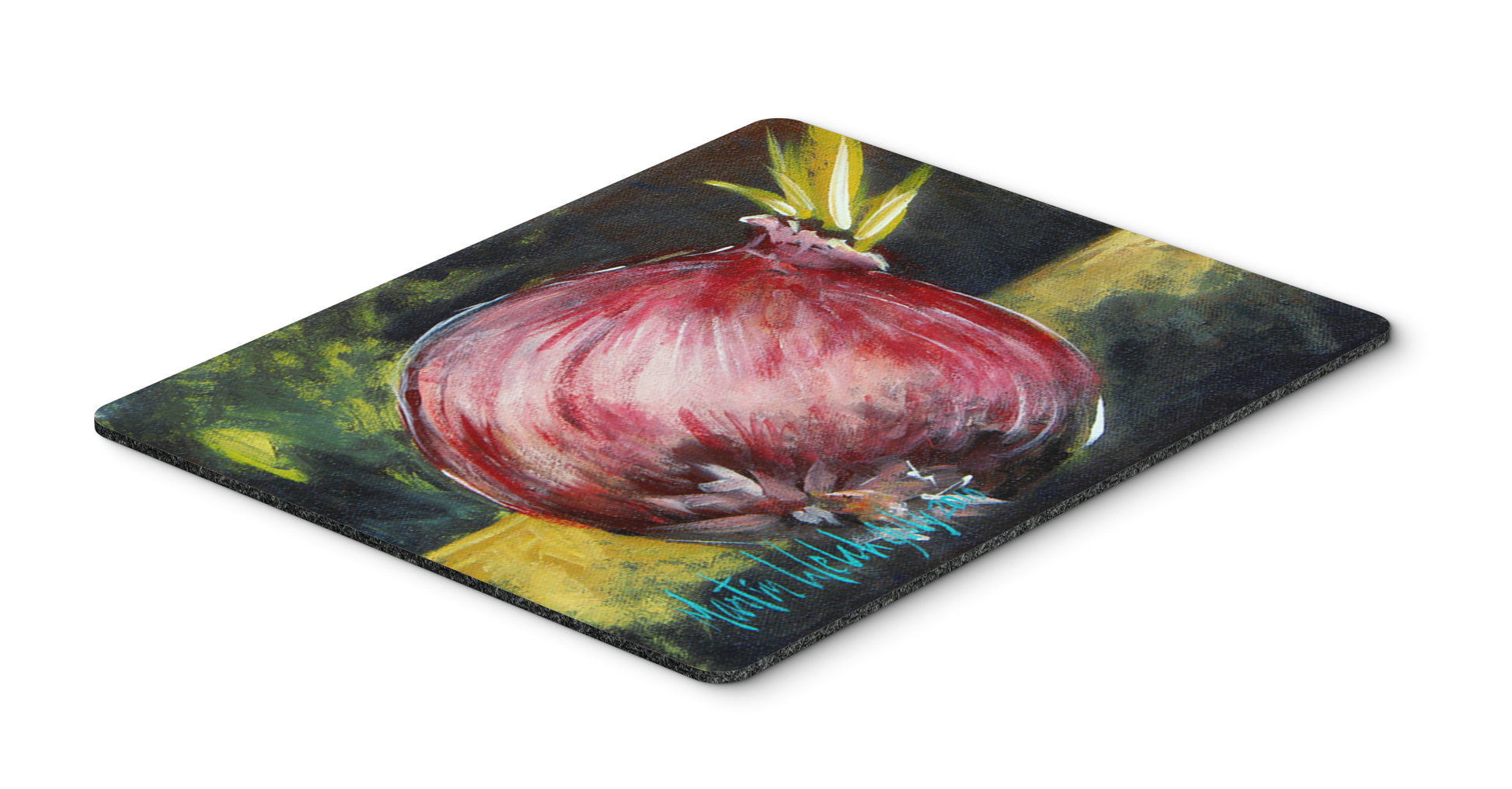 Buy this Vegetables - Onion One-Yun Mouse Pad, Hot Pad or Trivet