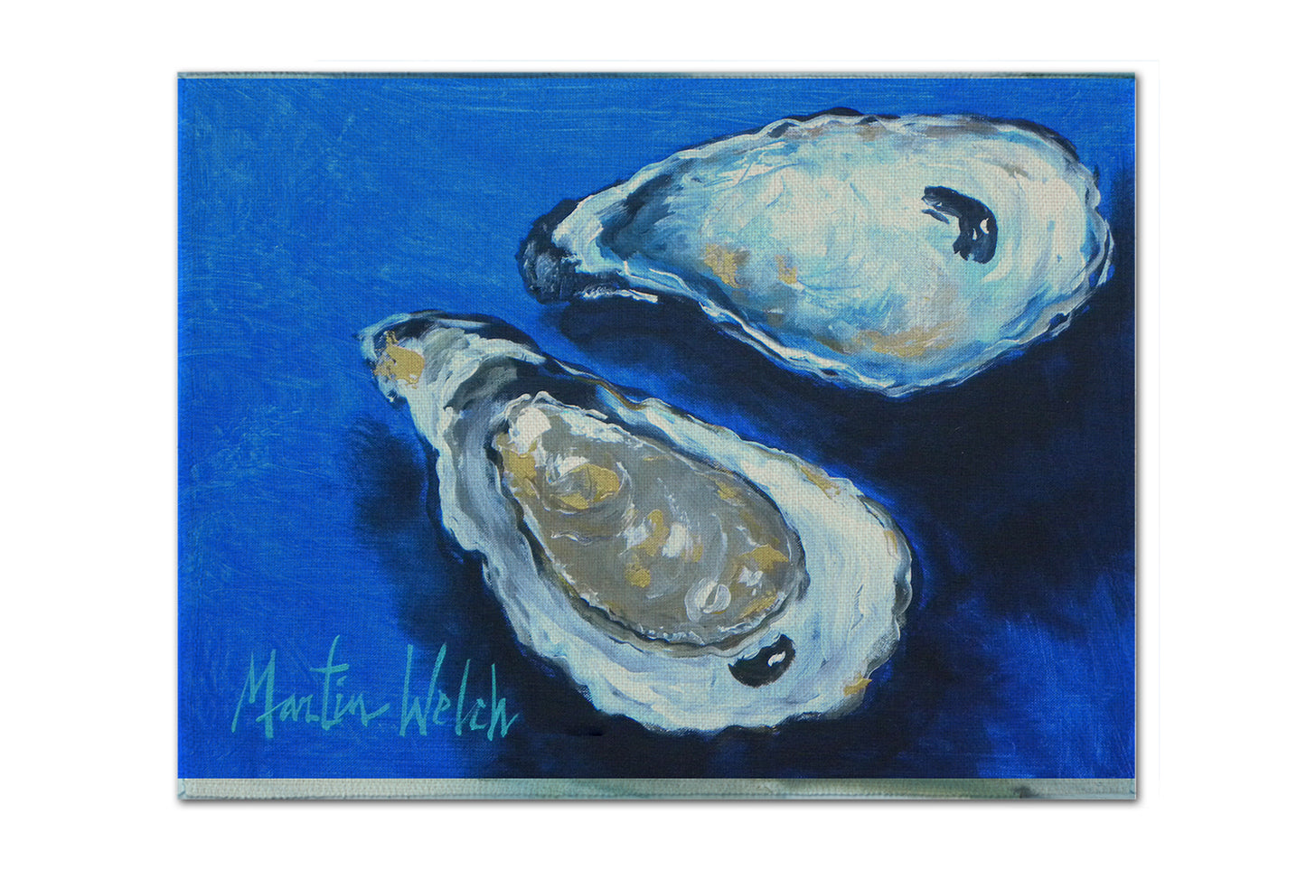 Buy this Oysters Seafood Four Fabric Placemat