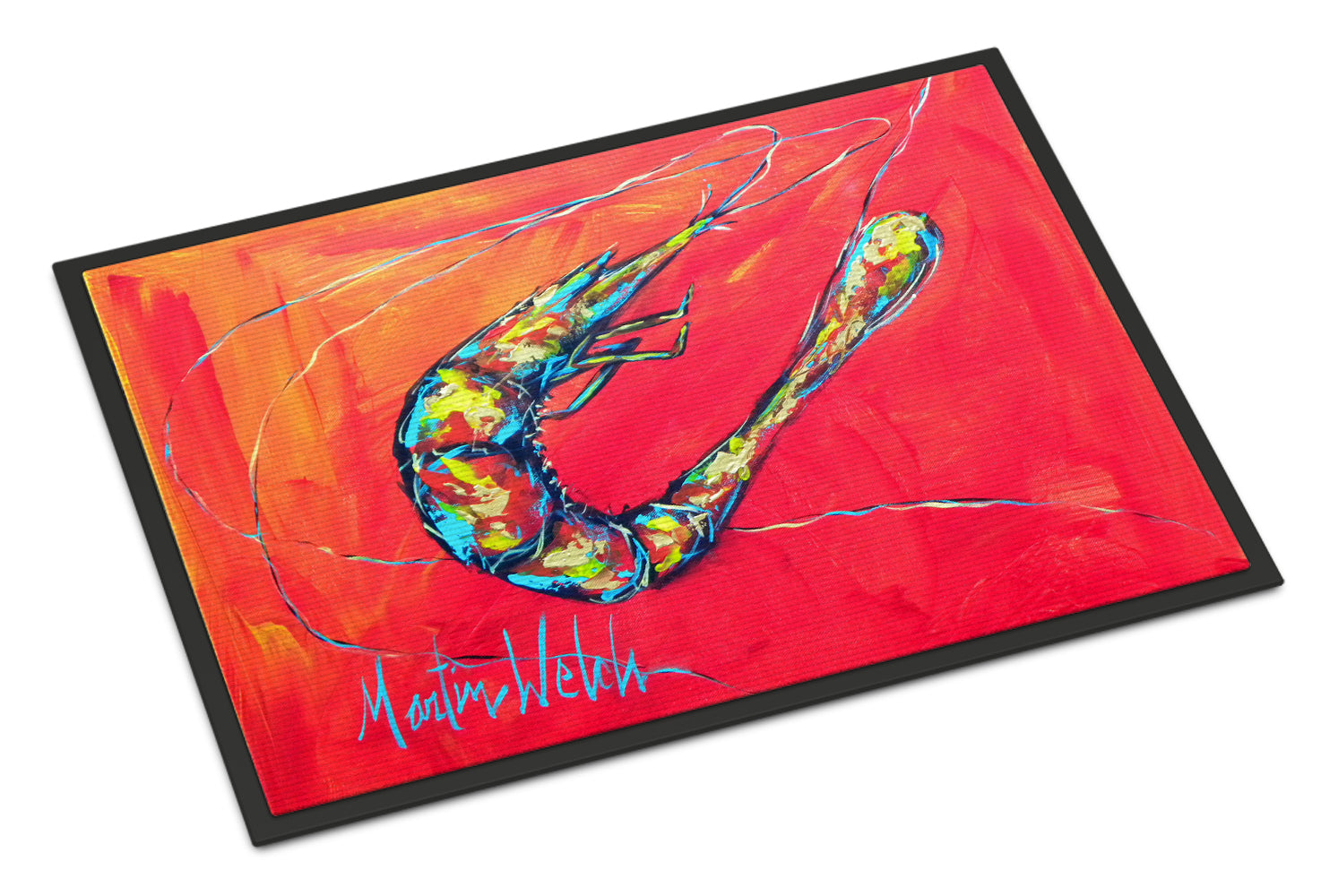 Buy this Shrimp Seafood Three Indoor or Outdoor Mat 24x36