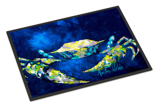 Buy this Crab Blue Indoor or Outdoor Mat 24x36