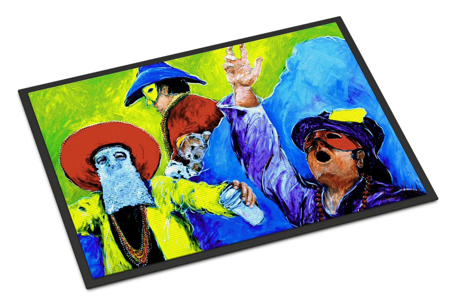 Buy this Mardi Gras Throw me something mister Indoor or Outdoor Mat 24x36