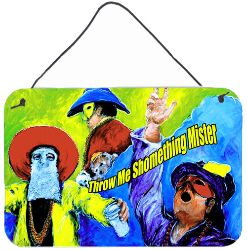 Buy this Mardi Gras Throw me something mister Wall or Door Hanging Prints