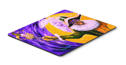 Buy this Mardi Gras Hey Mister Mouse Pad, Hot Pad or Trivet