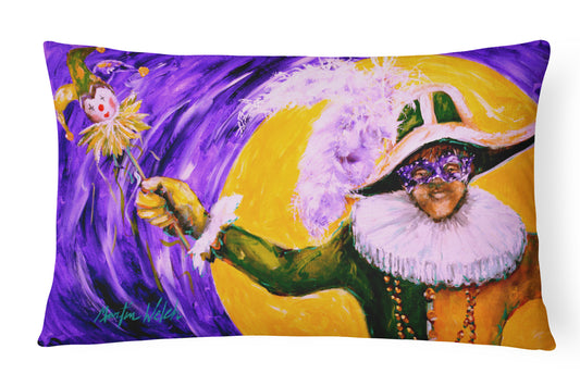 Buy this Mardi Gras Hey Mister Canvas Fabric Decorative Pillow